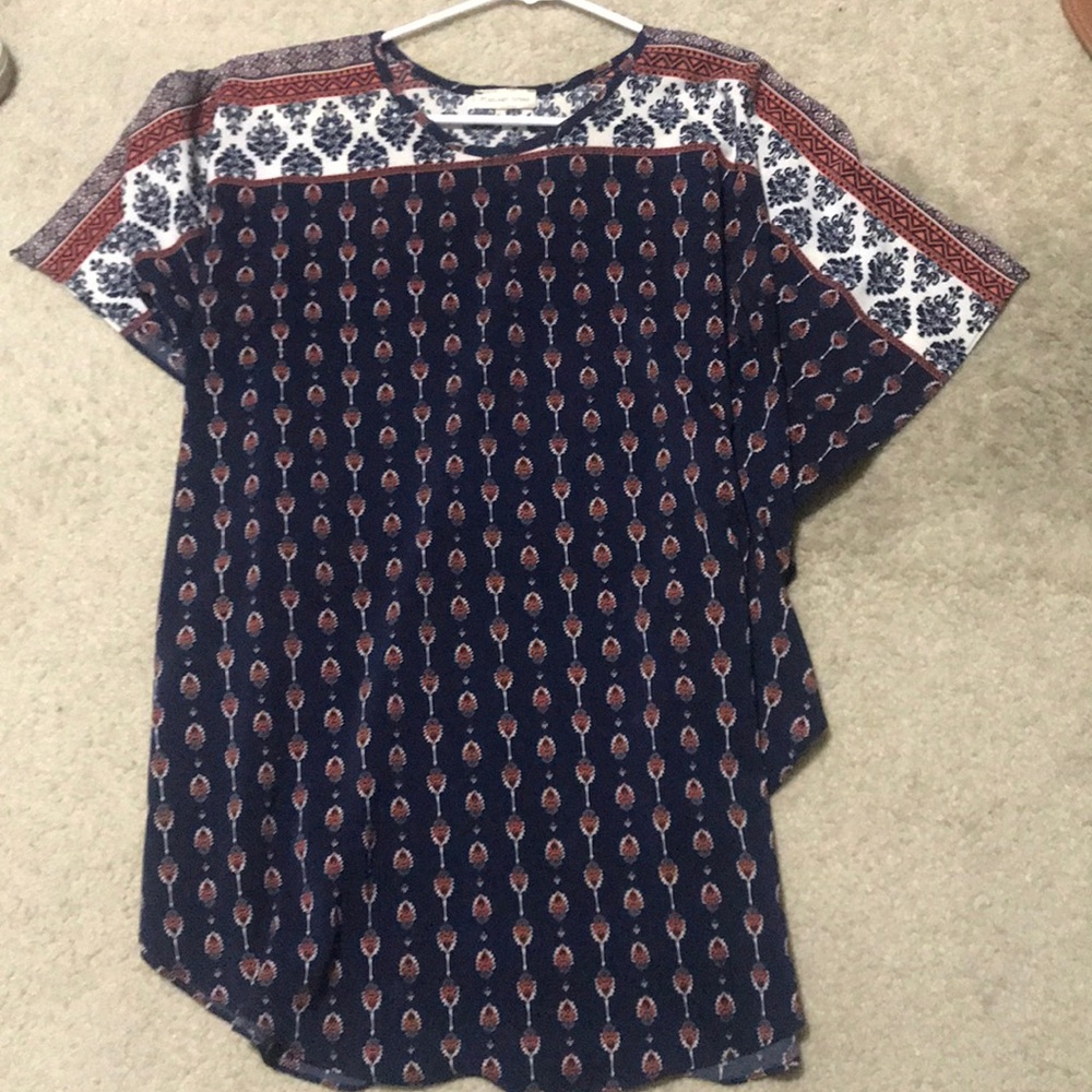 Short sleeve blouse